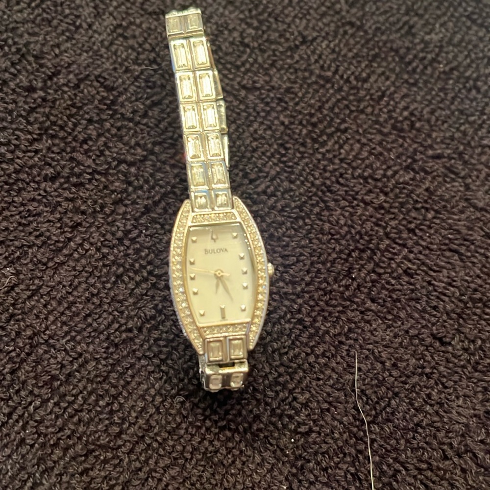 Bulova crystal watch